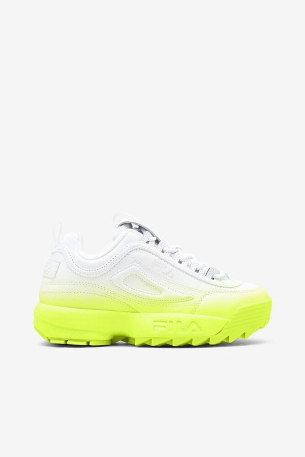 Tênis Fila Mulher Branco - Fila Disruptor 2 Brights Fade Portugal Online,XWDA-82609